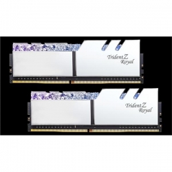 G.SKILL TRIDENTZ ROYAL RGB DDR4 2X16GB 3200MHZ CL16 XMP2 SILVER F4-3200C16D-32GTRS-462497