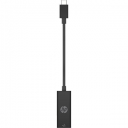 HP USB-C/RJ45, 4Z534AA, czarny