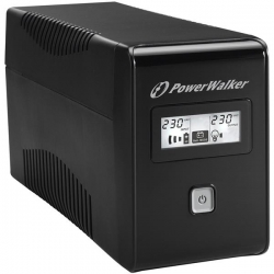 POWER WALKER UPS LINE-IN VI 850 LCD 850VA 2X SCHUKO, RJ11, USB, LCD-496820