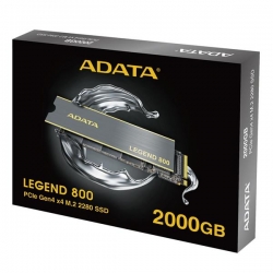 Dysk SSD ADATA Legend 800 2TB M.2 2280 PCI-E x4 Gen4 NVMe-536405