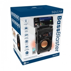 SQUEAK GŁOŚNIK BASSBLASTER BLUETOOTH 5.1, RADIO FM, ODTWARZACZ MP3 SQ1001-578558