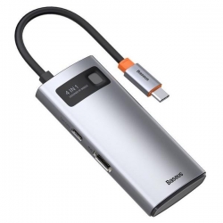 BASEUS HUB 4W1 METAL GLEAM 4W1 USB-C HUB