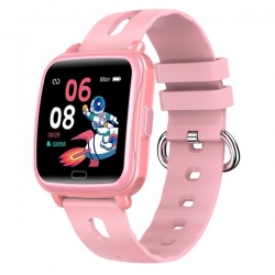 Dziecięcy smartwatch BT Denver z pomiarem różowy-580226