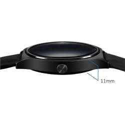 Smartwatch inteligentny zegarek RS100 NanoRS bluetooth krokomierz monitor snu pomiar tętna  czarny-580430