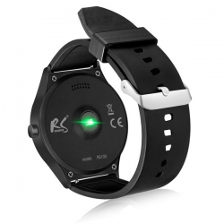 Smartwatch inteligentny zegarek RS100 NanoRS bluetooth krokomierz monitor snu pomiar tętna  czarny-580435