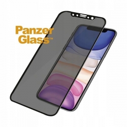 PanzerGlass | Zobacz materiał P2665 | Osłona ekranu | Jabłko | iPhone Xr/11 | Szkło hartowane | Czarny | Filtr poufn