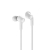 BELKIN ROCKSTAR INEAR HEADPHONE/WITH USB-C CONNECTOR WHITE-580065