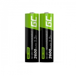 GREEN CELL AKUMULATORKI PALUSZKI 2X AA R6 2600MAH-582276