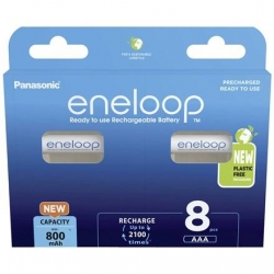 Akumulator Panasonic Eneloop R03/AAA 800mAh (8 szt.)