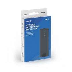 SAVIO OBUDOWA NA DYSK ZEWN. M.2 SSD NVME, USB, AK-67-589024