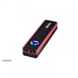 Akasa Vegas SSD Mate, M.2 SATA/NVMe SSD do USB3.2 Gen2