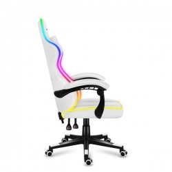 Fotel gamingowy Huzaro Force 4.4 RGB White-598566