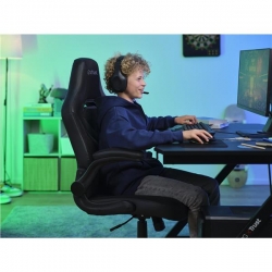 Fotel gamingowy TRUST GXT703 RIYE GAMING CHAIR BLACK (25128)-598714