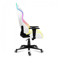 Fotel gamingowy Huzaro Force 6.2 White RGB-598728