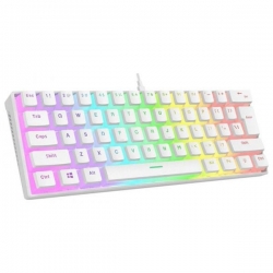 RAMPAGE KLAWIATURA MECHANICZNA GAMINGOWA RADIANT K11 RGB BIAŁA-598761