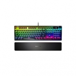 Mechaniczna klawiatura do gier SteelSeries APEX 7 Oświetlenie LED RGB NORD Przewodowa