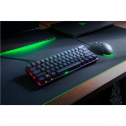 Razer Huntsman Mini 60% Klawiatura do gier Opto-mechaniczny fioletowy przełącznik Światło LED RGB NORD Przewodowa-59