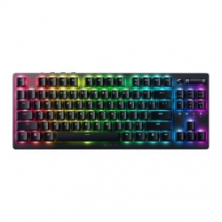 Klawiatura Razer Gaming Keyboard Deathstalker V2 Pro Tenkeyless RGB LED Light, US, Bezprzewodowa, Czarny, Przełączniki optyczne (liniowe)