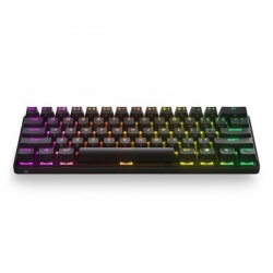 Klawiatura do gier SteelSeries Apex Pro Mini klawiatura do gier Światło LED RGB US Wireless OmniPoint Regulowany przełącznik mechaniczny Bluetooth Poł