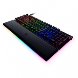 Razer | Opcyjna klawiatura do gier Huntsman V2 | Klawiatura do gier | Światło LED RGB | Stany Zjednoczone | Przewodowe | Czarny | Klawiatura numeryczn