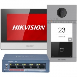 ZESTAW WIDEODOMOFONOWY HIKVISION DS-KIS604-S(C)(O-STD)/eu