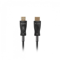 LANBERG KABEL HDMI LANBERG KABEL HDMI M/M V2.1 10M OPTYCZNY AOC CZARNY CA-HDMI-30FB-0100-BK-603228