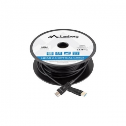 LANBERG KABEL HDMI M/M V2.1 100M 8K OPTYCZNY AOC CA-HDMI-30FB-1000-BK