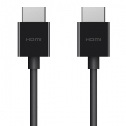 BELKIN HDMI CABLE ULTRA HD 4K/8K 2.1 2M CZARNY