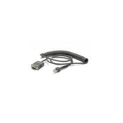 CABLE - RS232: DB9 FEMALE CONNECTOR,9 FT.(2.8M) COILED, POWER PIN 9, -30C