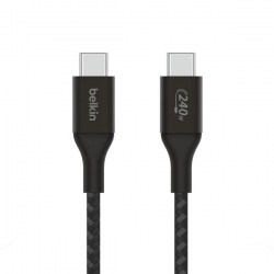 CAB015BT1MBK BELKIN BOOST/CHARGE 240W USB-C TO USB-C CABLE