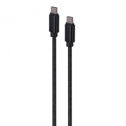 GEMBIRD KABEL USB TYPE-C -> USB TYPE-C 1.8M, ŁADOWANIE/TRANSMISJA DANYCH, CZARNY