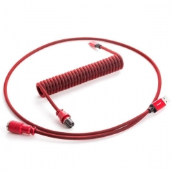 CableMod PRO spiralny do klawiatury USB-C na USB Typ A, Republic Red - 150cm