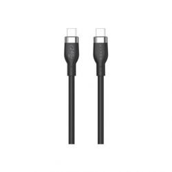 1M USB-C CHARGING CABLE BLAC/K SILICONE 240W