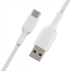 BELKIN KABEL USB C-A OPLOT 3M, BIAŁY-603718