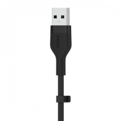 BELKIN KABEL USB-A - LIGHTNING SILICONE 3M CZARNY-603738