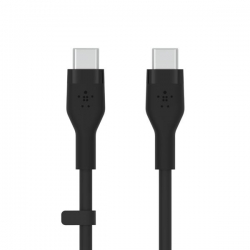 BELKIN KABEL USB-C - USB-C 2.0 SILICONE 3M CZARNY