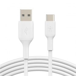 BELKIN KABEL PVC USB C-A 3M, BIAŁY-603791