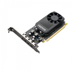 Karta graficzna PNY NVIDIA P1000  V2 LowProfile  4 GB GDDR5, PCIe  3.0 x16,  4x Mini DP 1.4, LP bracket, 4x mDP to DP adapter, Retail