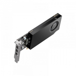 PNY NVIDIA A1000 8GB GDDR6 128-bit, Low Profile, PCIe 4.0 x8, Single slot, 4 x Mini DisplayPort 1.4a, 50W, LP bracket, 4