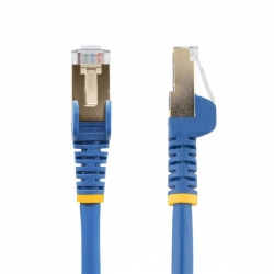 10M CAT6A ETHERNET CABLE BLUE/BLUE - SHIELDED COPPER WIRE