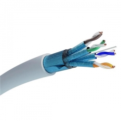 Extralink CAT6A FTP (F/FTP) V2 Wewnętrzny | Kabel sieciowy skrętka | 500M LSZH