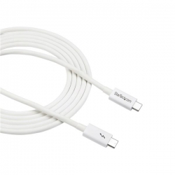 THUNDERBOLT 3 CABLE 2M/USB-C M/M WHITE-605072