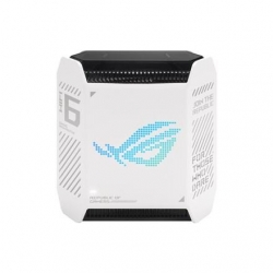 GT6(1PK) white ROG Rapture Wifi 6 802.11ax Tri-band Gigabit Gaming Mesh Router