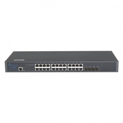 Extralink Chiron Managed L3 Switch 24xRJ45 GbE, 4x SFP+, Rack 19"