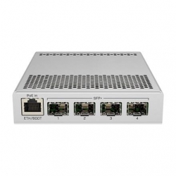 MikroTik | Przełącznik | CRS305-1G-4S+IN | Zarządzane przez Internet | Komputery stacjonarne | Ilość portów 1 Gb/s (RJ-45) 1 | Ilość portów SFP+ 4