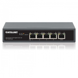 INTELLINET SWITCH GIGABIT 5X POE PASSTHROUGH ZASIL-607925