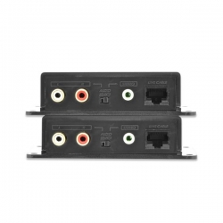 Extender Audio do 600m po kat.5e UTP2 x Cinch, 1 x MiniJack (zestaw)-621778