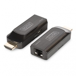 Mini Extender HDMI do 50m po Cat.5e/6/7 FHD1080p 60Hz HDCP 1.2 z audio (zestaw)