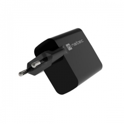 NATEC ŁADOWARKA NATEC RIBERA GAN 1X USB-A + 1X USB-C 65W CZARNA NUC-2145-623046