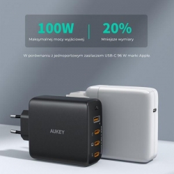 AUKEY PA-B7S ŁADOWARKA SIECIOWA GAN USB-C 100W PD-623146